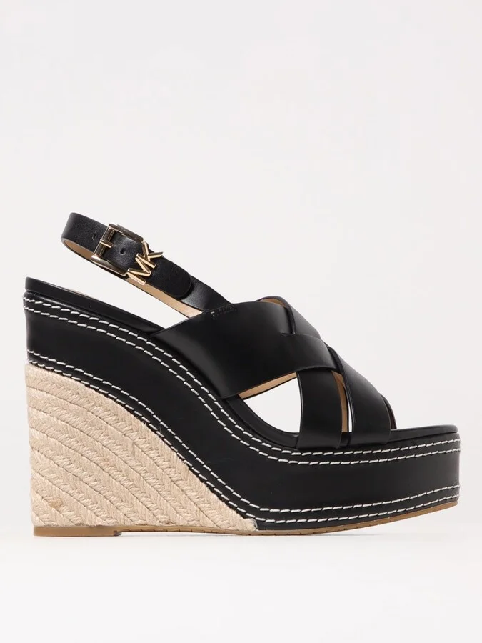 Heeled Sandals MICHAEL KORS Woman color Black