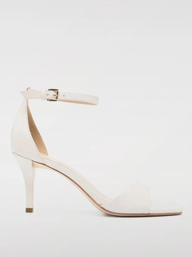 Heeled Sandals MICHAEL KORS Woman color Cream