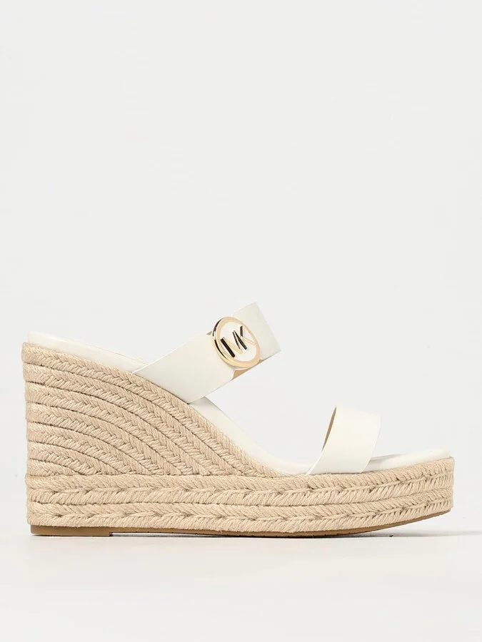 Heeled Sandals MICHAEL KORS Woman color White