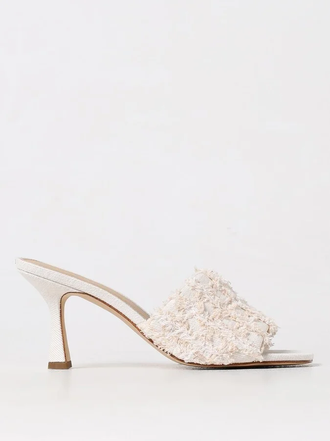 Heeled Sandals MICHAEL KORS Woman color White