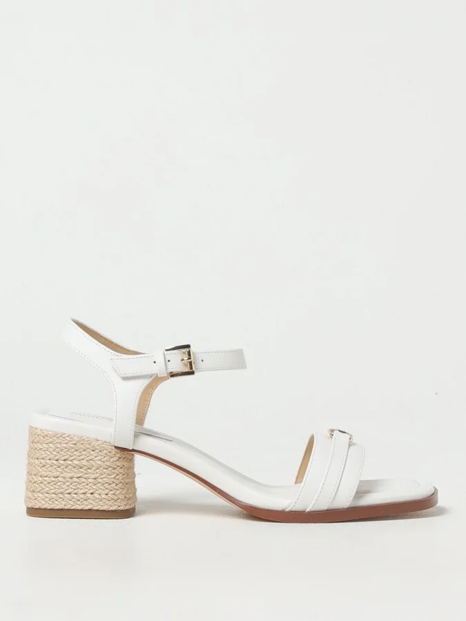 Heeled Sandals MICHAEL KORS Woman color White