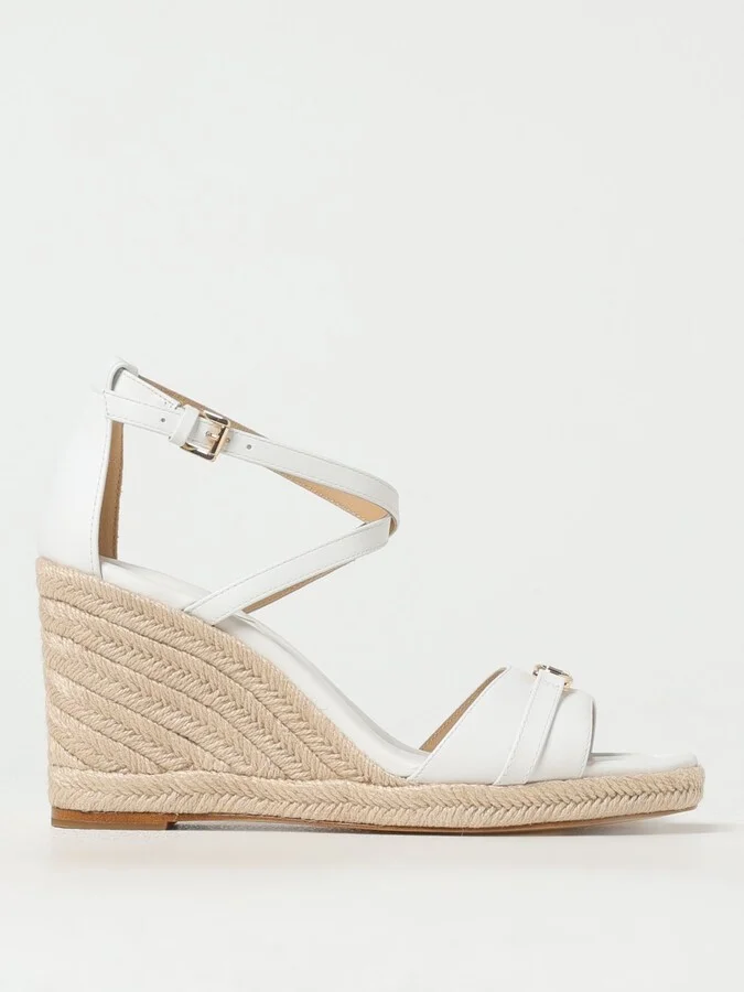Heeled Sandals MICHAEL KORS Woman color White