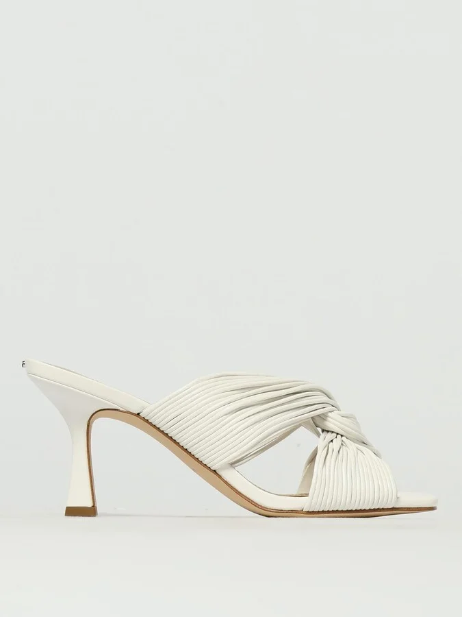 Heeled Sandals MICHAEL KORS Woman color White