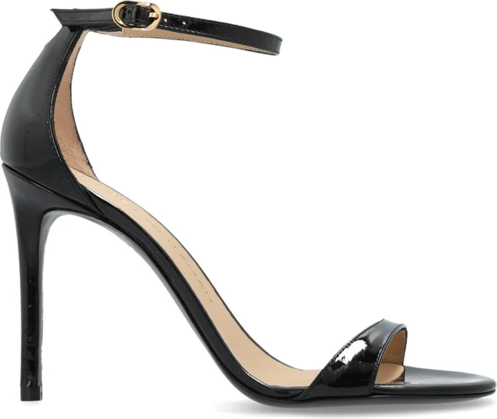 Heeled Sandals Nudist II, , - Black