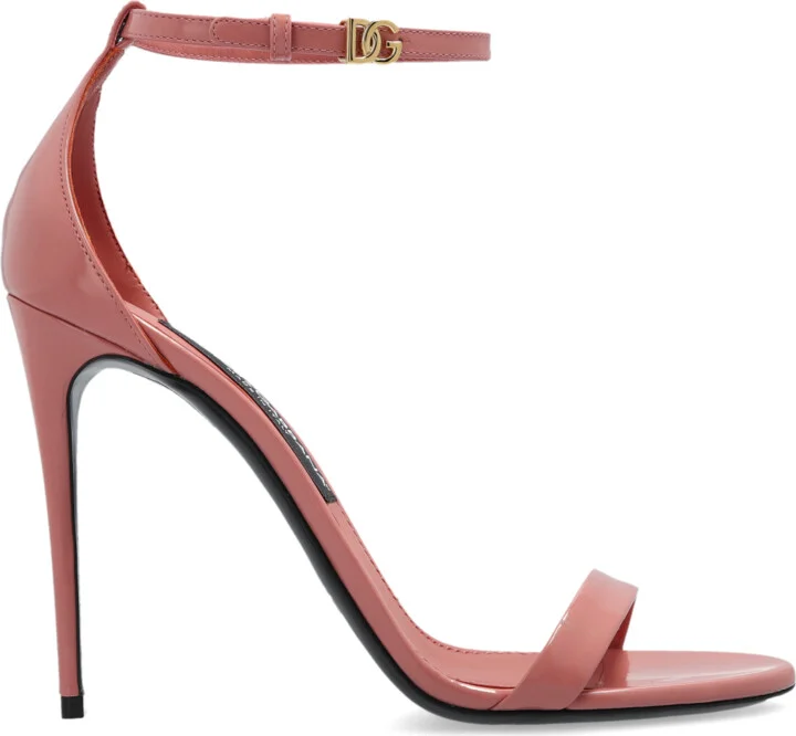 Heeled Sandals, , - Pink