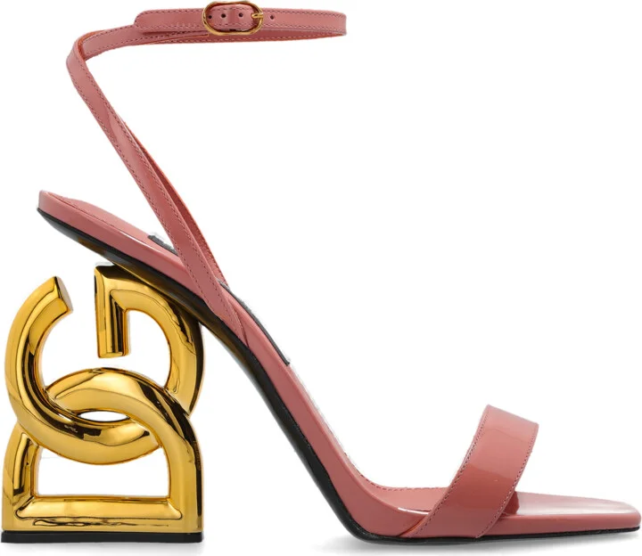 Heeled Sandals, , - Pink