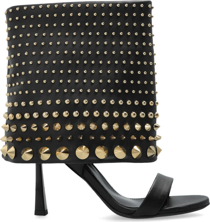 Heeled Sandals ‘Rocktik’, , - Black