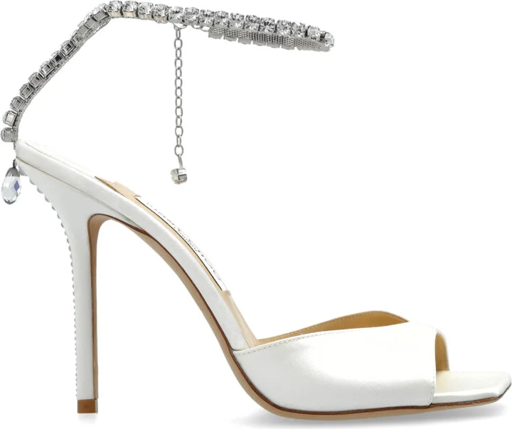 Heeled Sandals Saeda, , - White