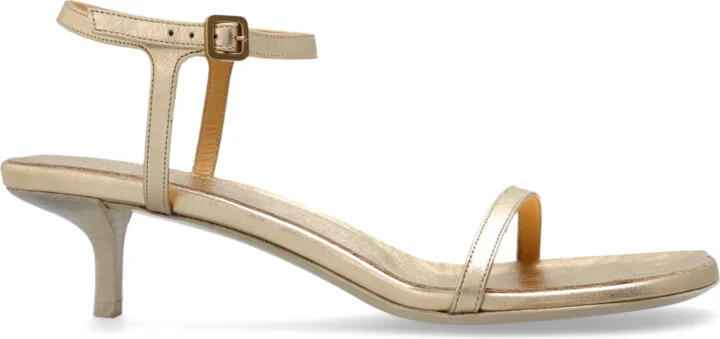 Heeled Sandals Sottiletta, , - Gold