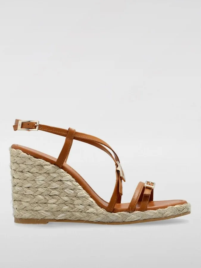 Heeled Sandals STUART WEITZMAN Woman color Brown