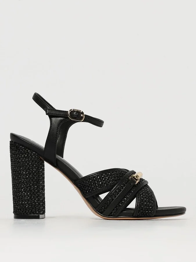 Heeled Sandals TWINSET Woman color Black