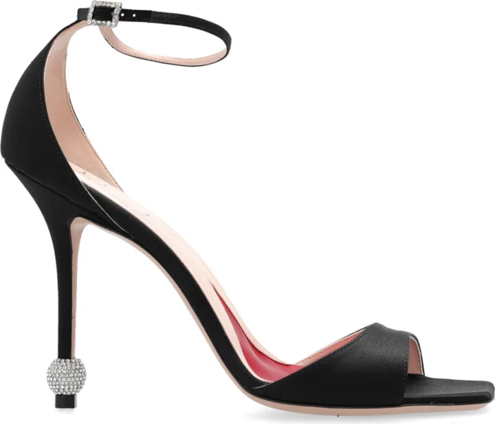 Heeled Sandals Vivier Marlene, , - Black