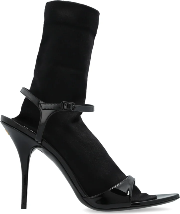 Heeled Shoes Avenue Sock, , - Black
