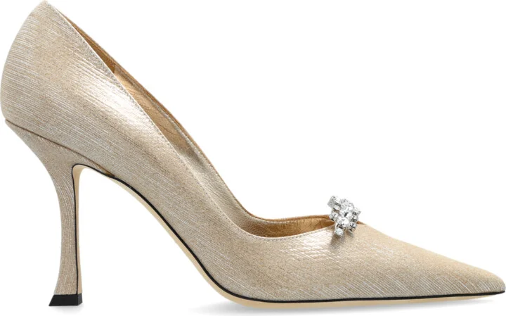 Heeled Shoes "Belinda", , - Gold