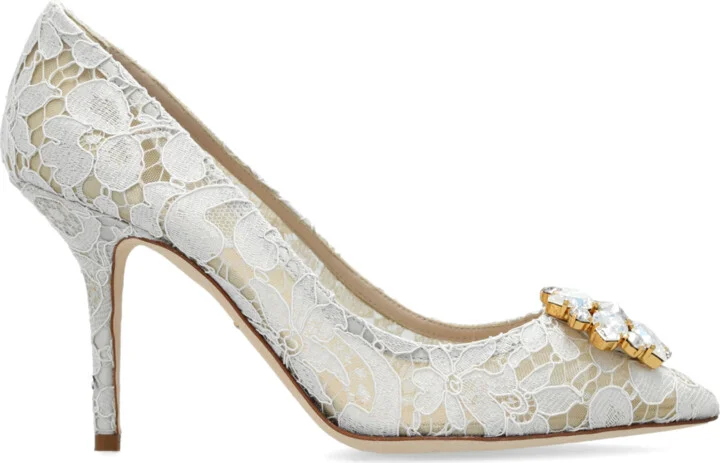 Heeled Shoes 'Belluccii', , - Cream