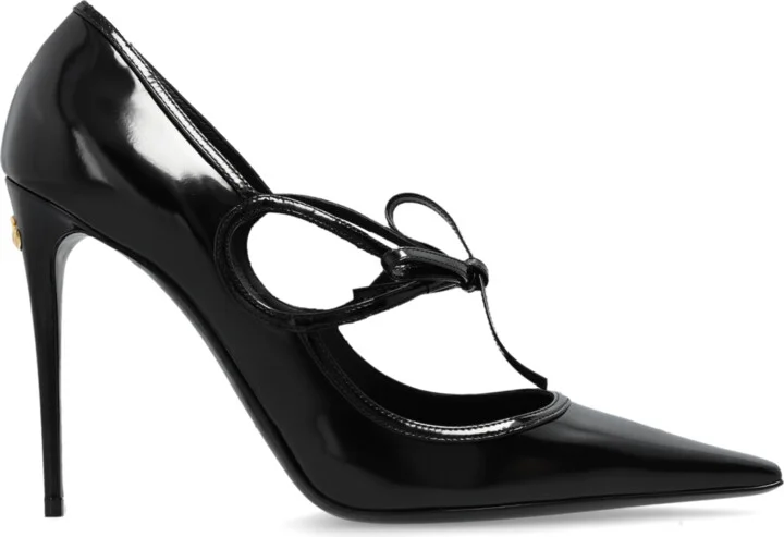 Heeled Shoes, , - Black