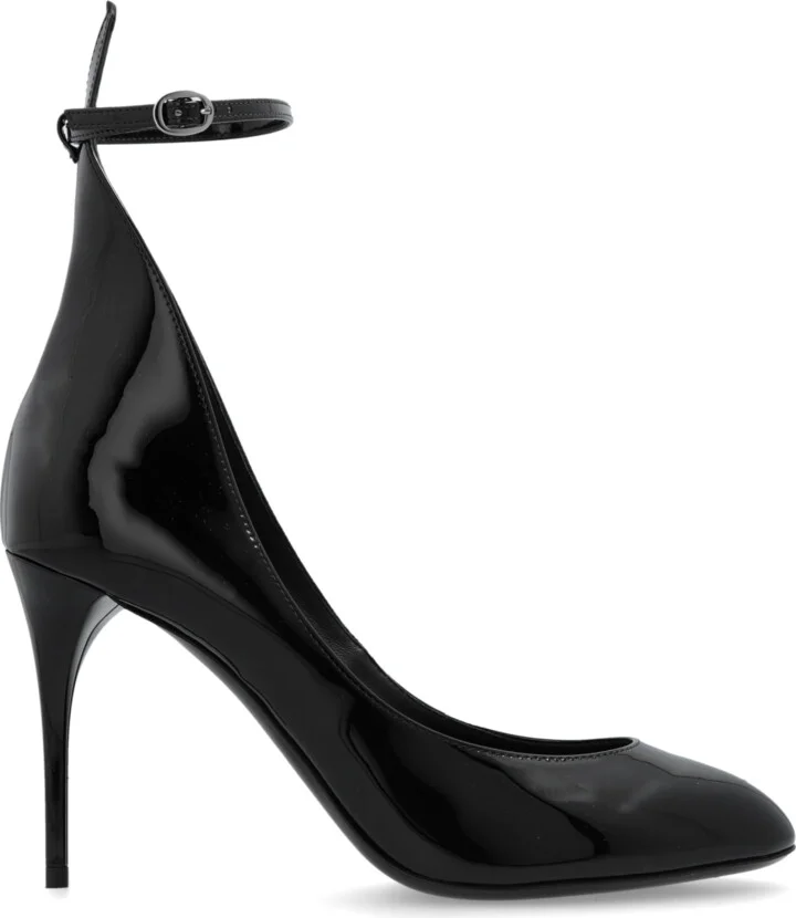 Heeled Shoes, , - Black