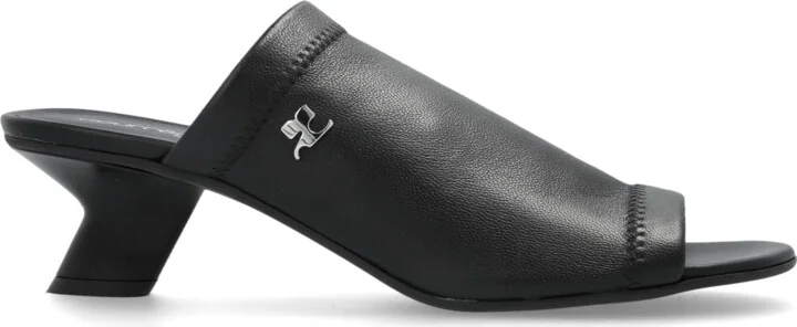 Heeled Shoes, , - Black