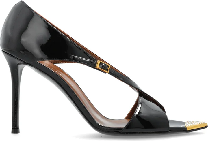 Heeled Shoes, , - Black