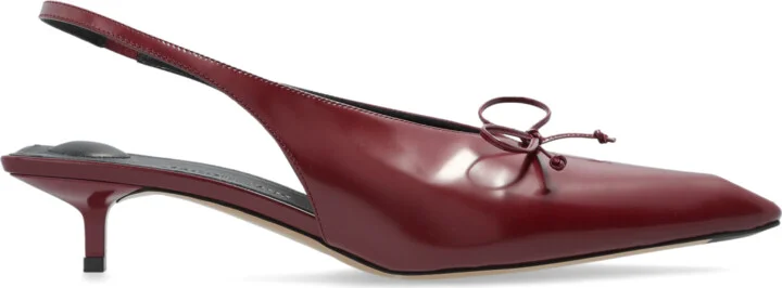 Heeled Shoes `Cubisto`, , - Burgundy