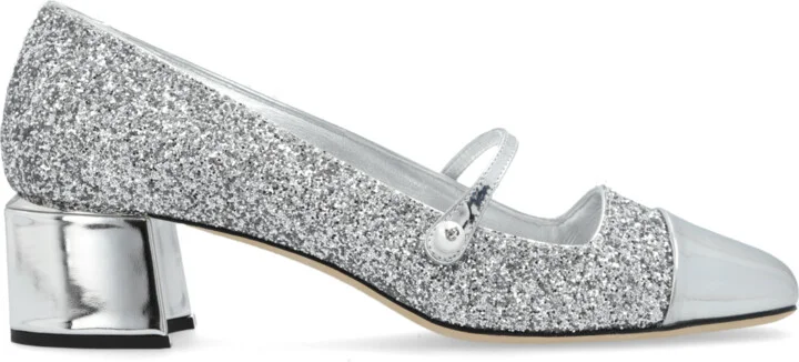 Heeled Shoes Elisa, , - Silver
