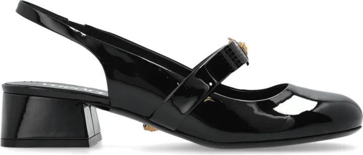 Heeled Shoes ‘Gianni Ribbon’, , - Black