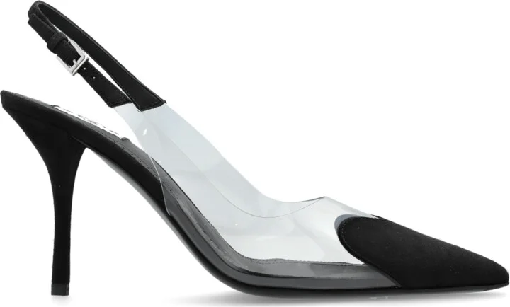 Heeled Shoes "Le Coeur", , - Black