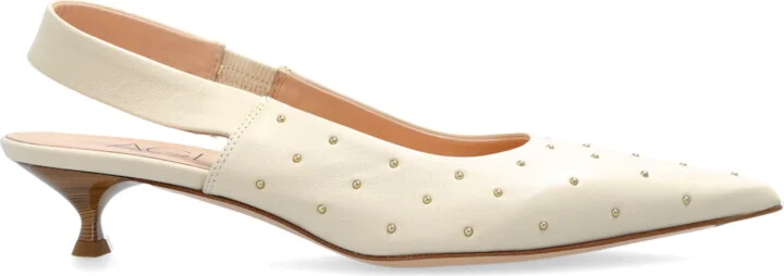 Heeled Shoes Lenor, , - Cream