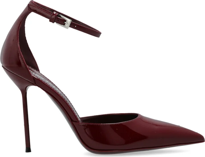 Heeled Shoes "Lidia", , - Burgundy