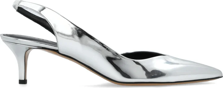 Heeled Shoes Padim, , - Silver