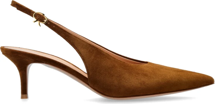 Heeled Shoes 'Robbie', , - Brown
