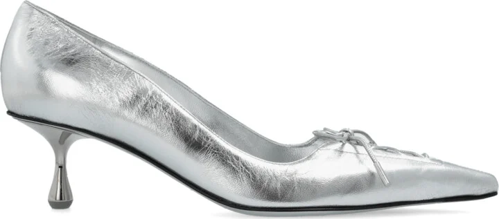 Heeled Shoes Scarlett, , - Silver