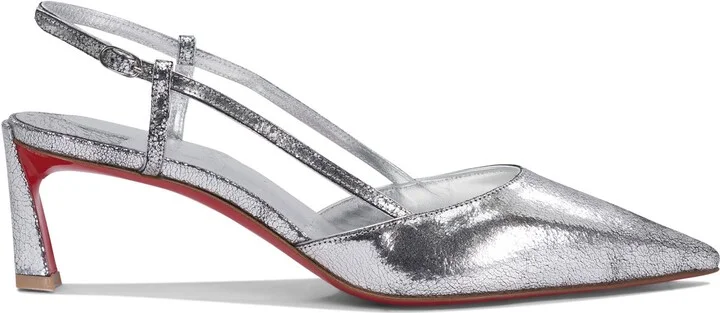 Heeled Shoes Silver