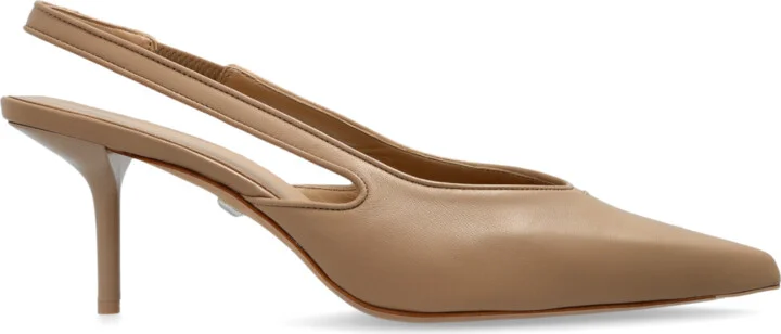 Heeled Shoes Softsling, , - Beige
