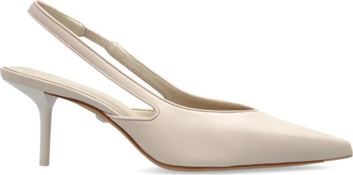 Heeled Shoes Softsling, , - Cream