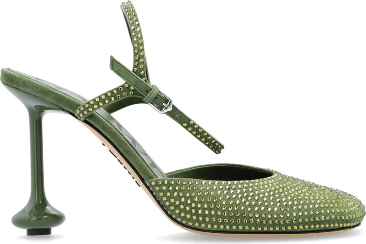 Heeled Shoes "Toy", , - Green