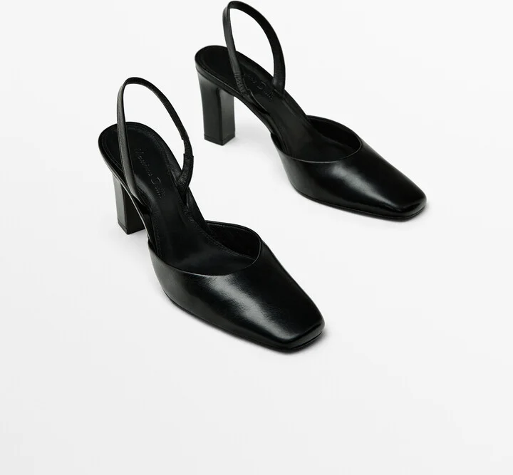 Heeled Slingback Shoes - Image 3