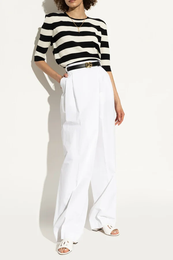 Heeled Slippers, , - White - Image 2