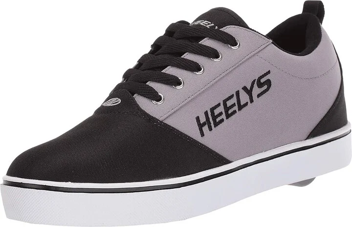 Heelys GR8 Pro 20 Kid's Shoes Black/Grey : 9 Men's - 10 Women's M, Canvas - Image 2