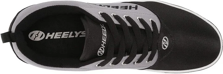 Heelys GR8 Pro 20 Kid's Shoes Black/Grey : 9 Men's - 10 Women's M, Canvas - Image 3