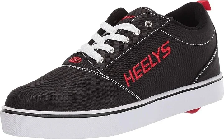 Heelys GR8 Pro 20 Kid's Shoes Black/White/Red : 9 Men's - 10 Women's M, Canvas - Image 2