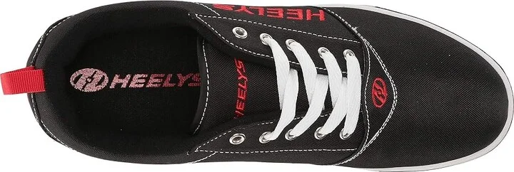Heelys GR8 Pro 20 Kid's Shoes Black/White/Red : 9 Men's - 10 Women's M, Canvas - Image 3
