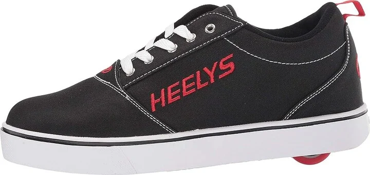 Heelys GR8 Pro 20 Kid's Shoes Black/White/Red : 9 Men's - 10 Women's M, Canvas - Image 7