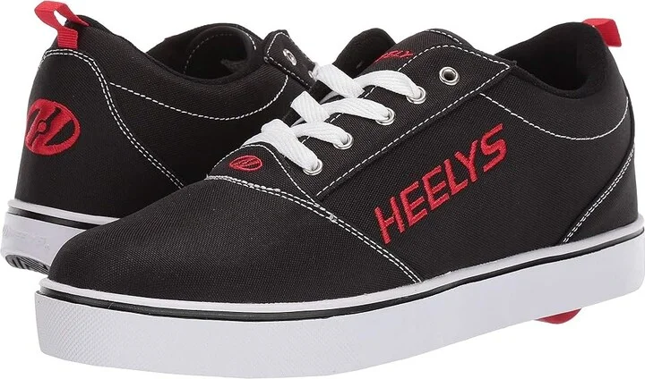 Heelys GR8 Pro 20 Kid's Shoes Black/White/Red : 9 Men's - 10 Women's M, Canvas