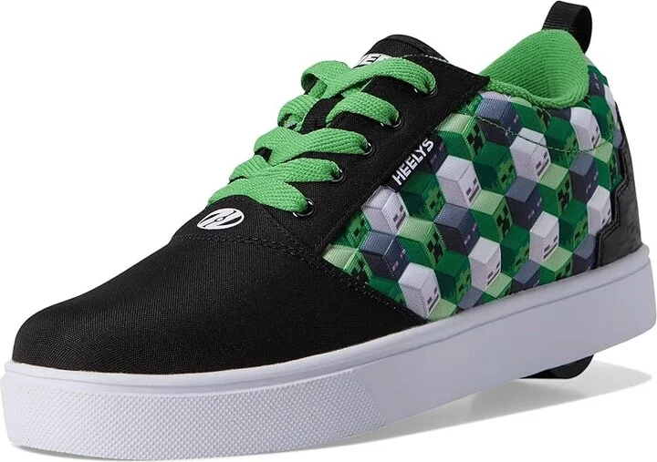 Heelys Minecraft Pro 20 Boys Shoes Black/Green/White : Men's 11 M, Canvas - Image 5