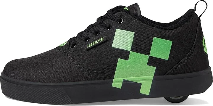 Heelys Pro 20 Minecraft Boy's Shoes Black/Green : Men's 9 M, Canvas/Textile - Image 6