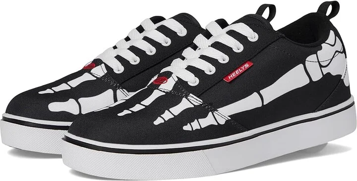 Heelys Pro 20 Prints Boys Shoes Black/White/Red 2 : Men's 12 D - Medium