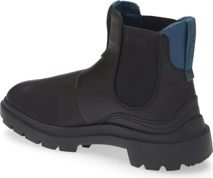 Hehi Waterproof Chelsea Leather Lug Boot - Image 2