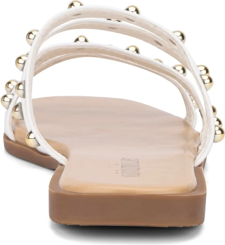 Heidi Cabochon Stud Slide Sandal - Image 6