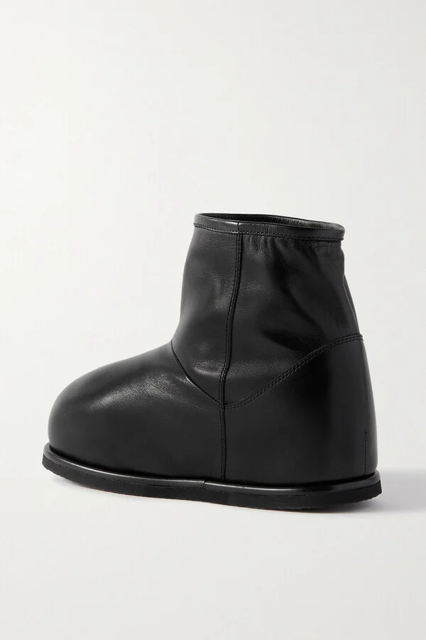 Heidi shearling-lined leather ankle boots - Image 3